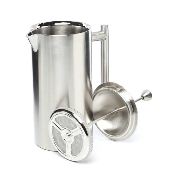 Frieling Brushed Stainless Steel French Press & Reviews Wayfair